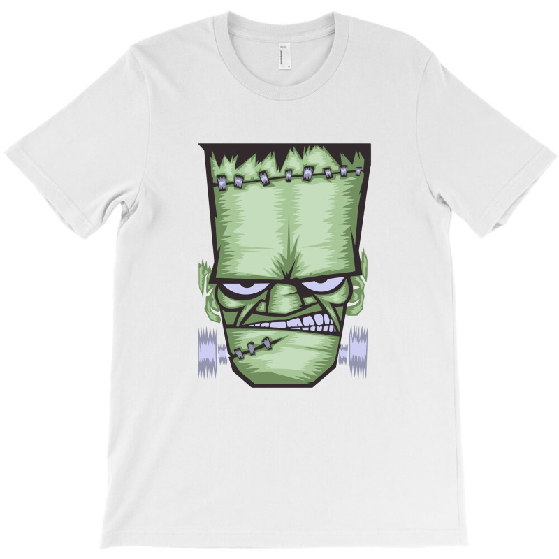 Scary Frankenstein Halloween Tee Pink T-Shirt by woskisedani | Artistshot