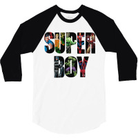 Super Boy 3/4 Sleeve Shirt | Artistshot