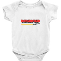 Bakersfield, Ca Retro Typography Design Baby Bodysuit | Artistshot