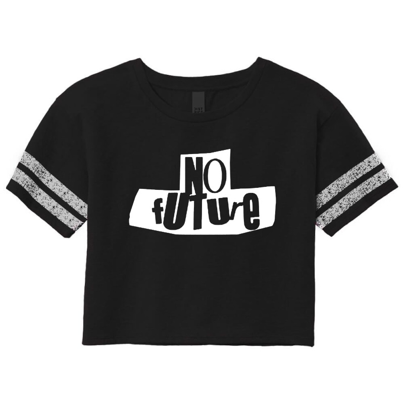 No Future Scorecard Crop Tee by Baltymore | Artistshot