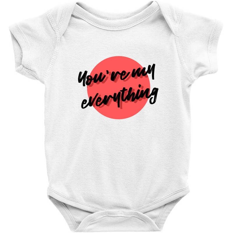 You're My Valentine (black) Baby Bodysuit by wahidin77 | Artistshot