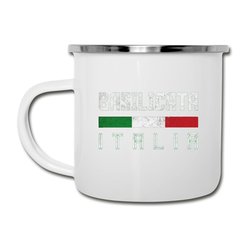 Basilicata Italia Italy Typography Design Camper Cup | Artistshot