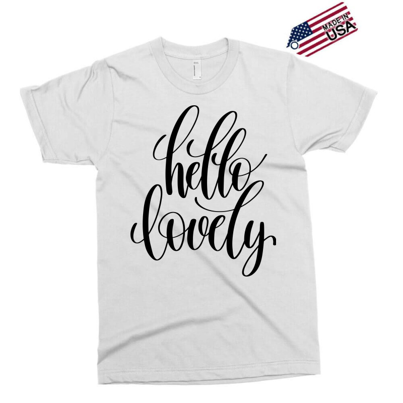 Hello Lovely Exclusive T-shirt by Kahvel | Artistshot