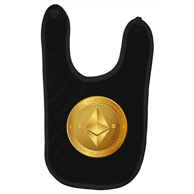 Gold Coin Digital Baby Bibs by komaru | Artistshot