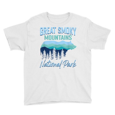 Outdoor Camping Hike Grizzly Bear Great Smoky National Park T Shirt Youth Tee Designed By Mckimsaverio