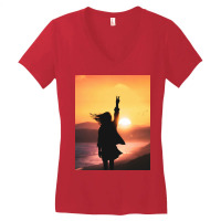 Freedom (2) Women's V-neck T-shirt | Artistshot