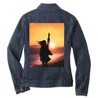 Freedom (2) Ladies Denim Jacket | Artistshot