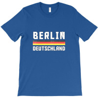 Berlin , Germany Faded Style Region Design T-shirt | Artistshot