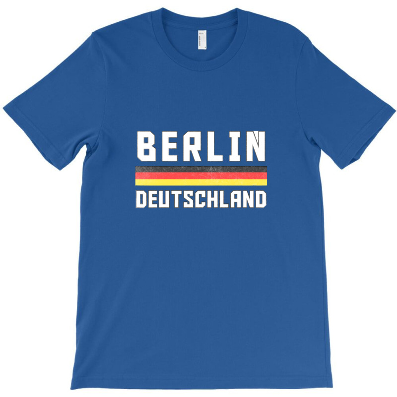 Berlin , Germany Faded Style Region Design T-shirt | Artistshot