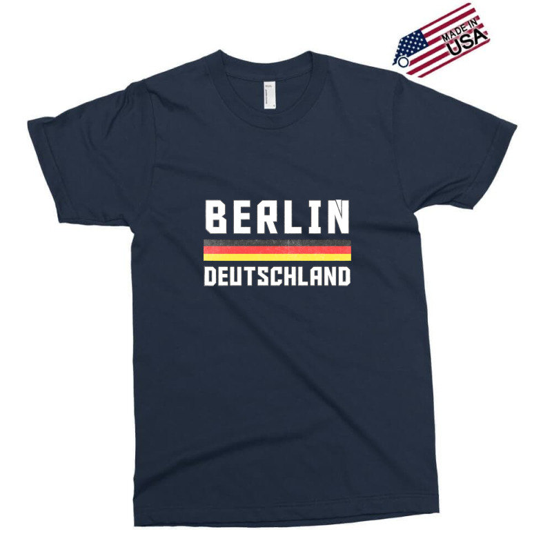 Berlin , Germany Faded Style Region Design Exclusive T-shirt | Artistshot