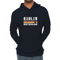 Berlin , Germany Faded Style Region Design Lightweight Hoodie | Artistshot