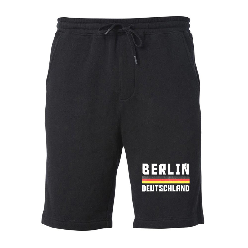 Berlin , Germany Faded Style Region Design Fleece Short | Artistshot