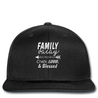 Ricowjaball V9 White   Family Vacay Crazy Loud & Blessed Premium T Shi Printed Hat | Artistshot