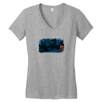 Accompanied By A Fire Stove Women's V-neck T-shirt | Artistshot