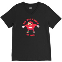 Ugandan Knuckles Do You Know Da Wae V-neck Tee | Artistshot