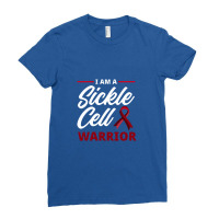 I'm A Sickle Cell Warrior Sickle Cell Anemia Awareness Ladies Fitted T-shirt | Artistshot