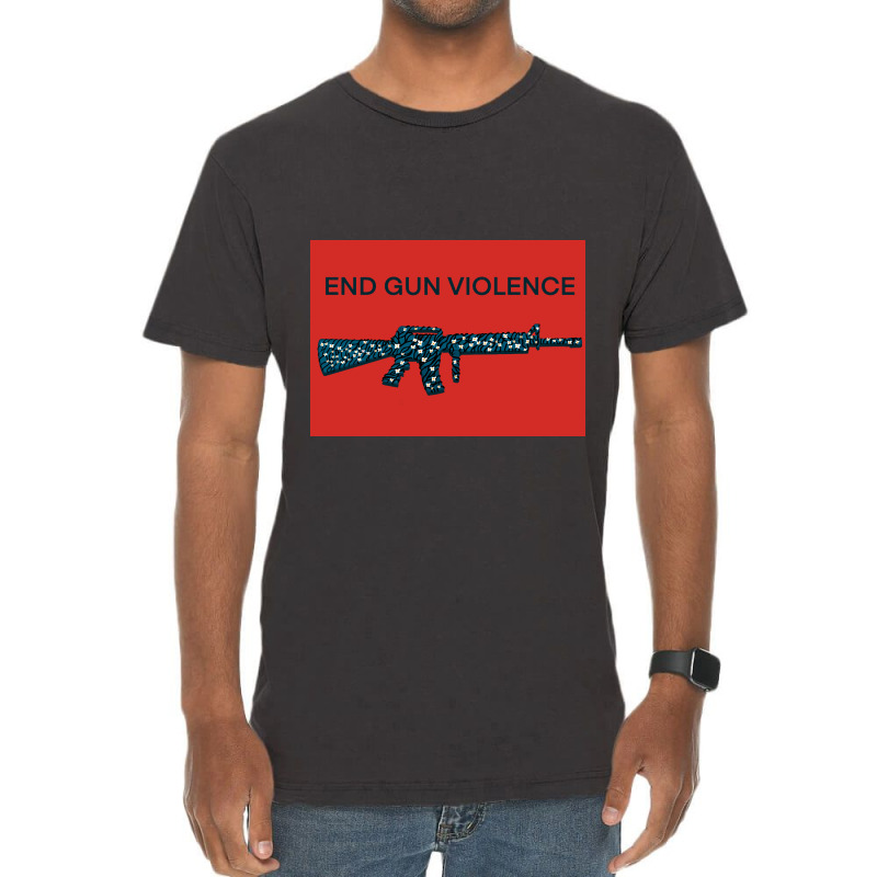 End Gun Violence, We Must Grapple Vintage T-shirt | Artistshot