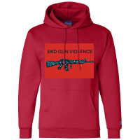 End Gun Violence, We Must Grapple Champion Hoodie | Artistshot