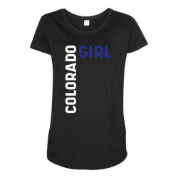 Colorado Girl - girl states gift Maternity Scoop Neck T-shirt | Artistshot