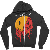 Melt Emotions Zipper Hoodie | Artistshot