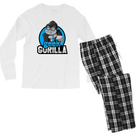 Geek Gorilla Men's Long Sleeve Pajama Set | Artistshot