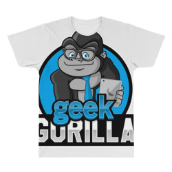 geek gorilla All Over Men's T-shirt | Artistshot