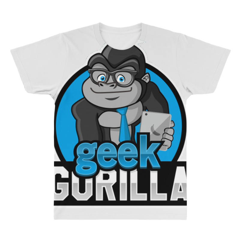 Geek Gorilla All Over Men's T-shirt | Artistshot
