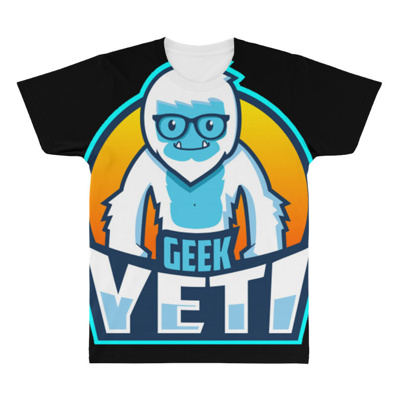 Geek Yeti All Over Men's T-shirt | Artistshot