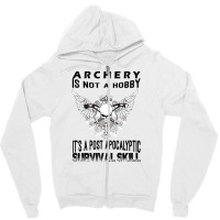 Archery Survival Skill Zipper Hoodie | Artistshot