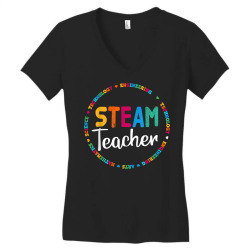 steam teacher back to school stem special t shirt Women's V-Neck T-Shirt | Artistshot
