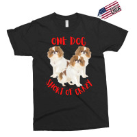 One Dog Short Of Crazy T  Shirtone Dog Short Of Crazy T  Shirt (9) Exclusive T-shirt | Artistshot