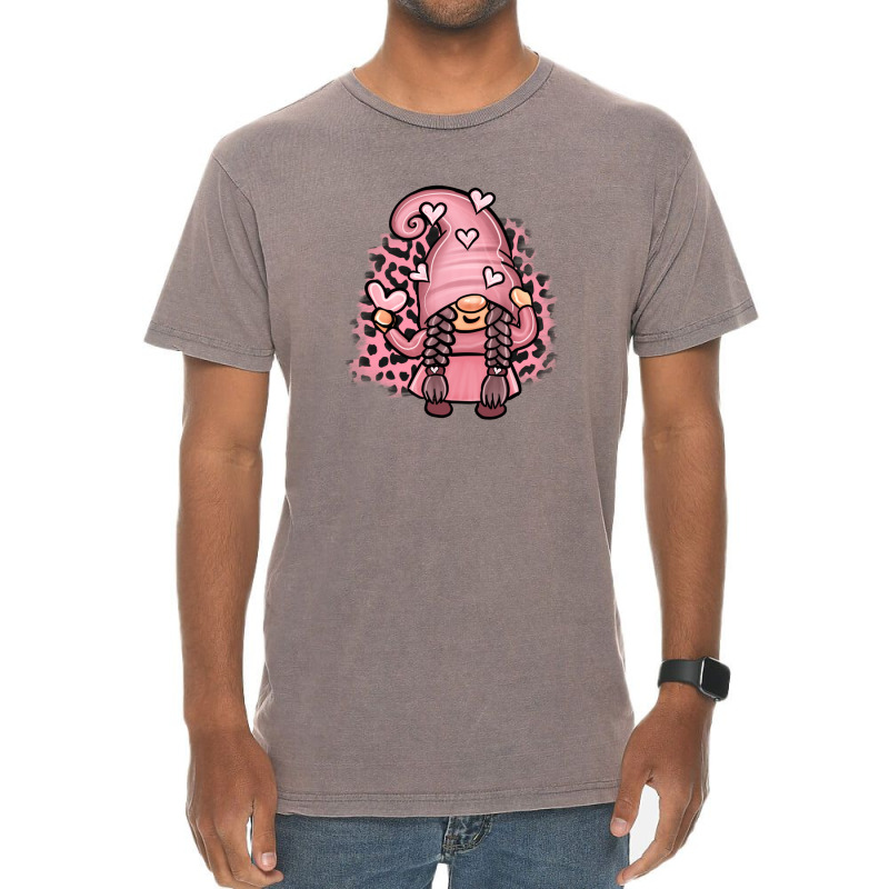 Valentine Gnome Girl Vintage T-shirt | Artistshot