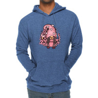 Valentine Gnome Girl Lightweight Hoodie | Artistshot