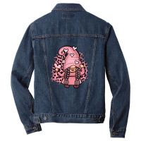 Valentine Gnome Girl Men Denim Jacket | Artistshot