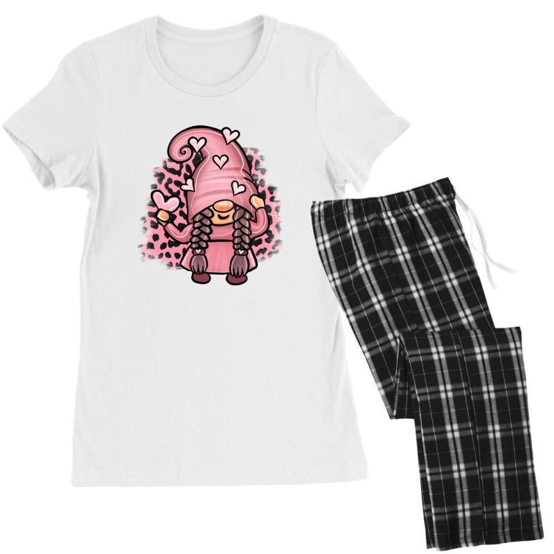 Valentine Gnome Girl Women's Pajamas Set | Artistshot