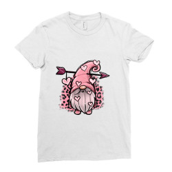 Valentine Gnome Ladies Fitted T-Shirt | Artistshot