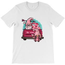 Valentine's Day Gnomes Be Mine T-Shirt | Artistshot