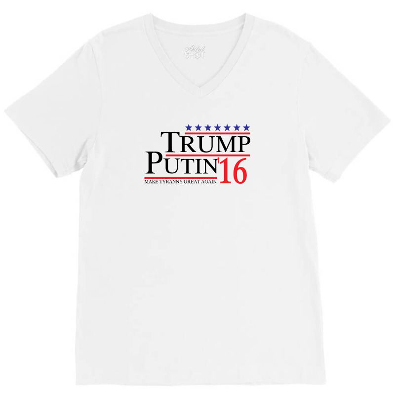 Trump Putin 2016 V-Neck Tee by rardesign | Artistshot