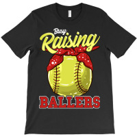 Softball Pitcher Hitter Catcher Busy Raising Ballers Funnymom Gift 139 T-shirt | Artistshot