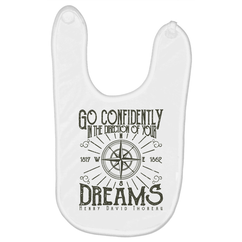 Directions Of Your Dreams 1 Baby Bibs | Artistshot