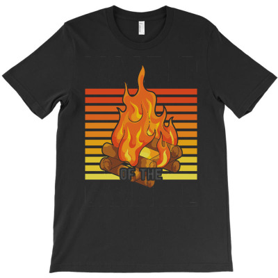 Camping T  Shirt Nature Campfire Master Camp Outdoor Camper Funny Camp T-shirt Designed By Boris Raynor