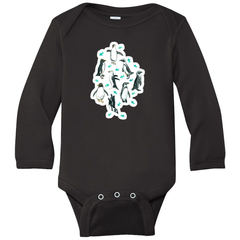 Luminescent Rainbow Jellyfish On Navy Blue 32839627 Long Sleeve Baby Bodysuit | Artistshot