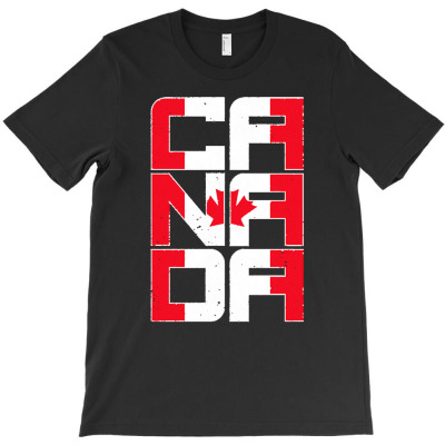Canada T  Shirt Canada Day Maple Leaf Canadian Flag Canada T  Shirt T-shirt Designed By Boris Raynor