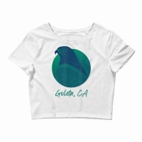 Goleta Ca Osprey Sea Green Raptor Ocean Bird T Shirt Crop Top | Artistshot