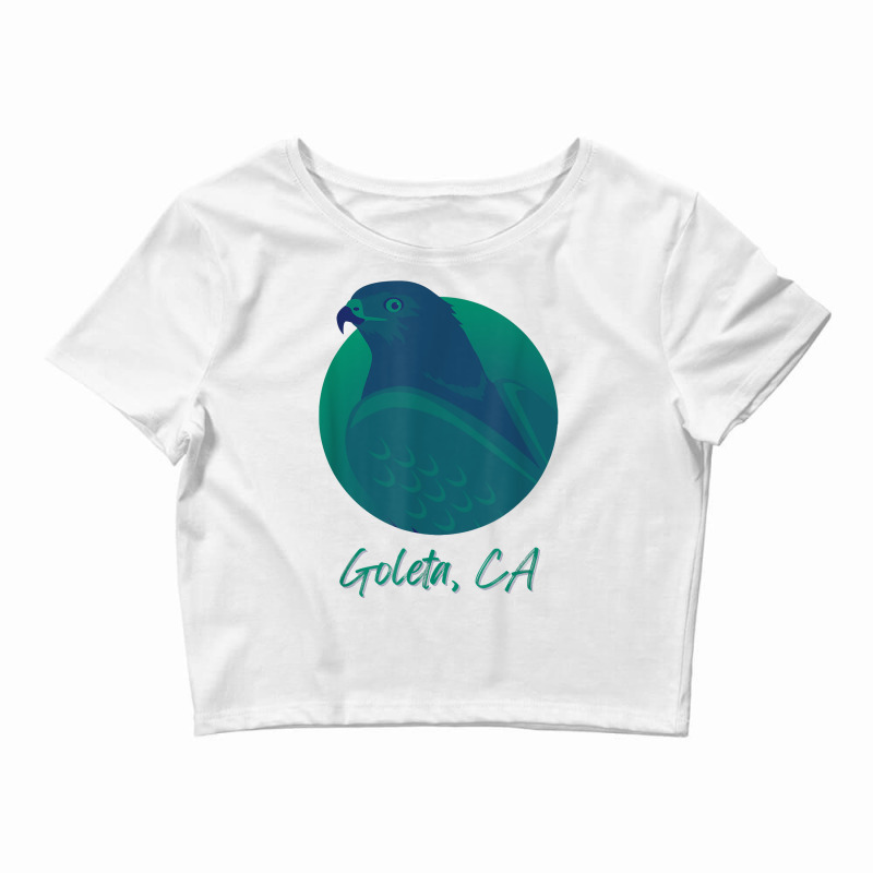 Goleta Ca Osprey Sea Green Raptor Ocean Bird T Shirt Crop Top by MoczoTenleigh | Artistshot