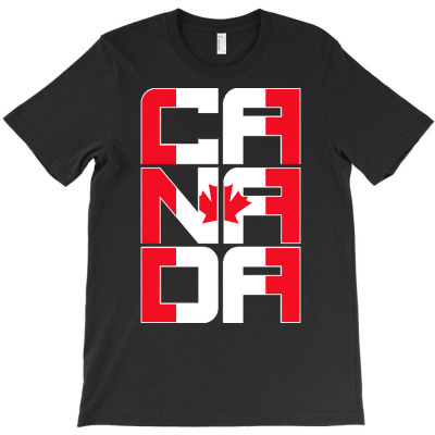 Canada T  Shirt Canadian Flag Maple Leaf Canada Day Canada T  Shirt (1 T-shirt Designed By Boris Raynor
