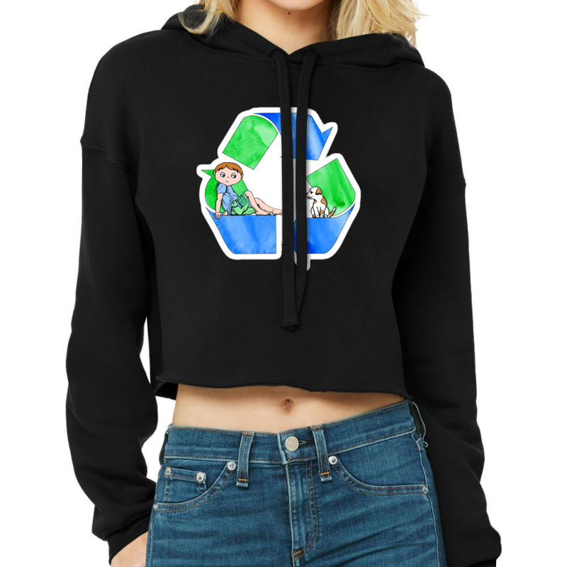 Milkshake Monkey 5847258 Cropped Hoodie by faizzz55 | Artistshot