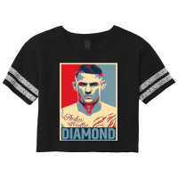 Dustin Poirier Diamond Scorecard Crop Tee | Artistshot