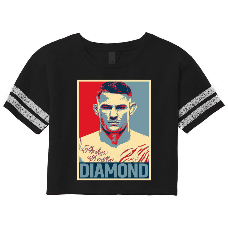 Dustin Poirier Diamond Scorecard Crop Tee by Azura Store | Artistshot