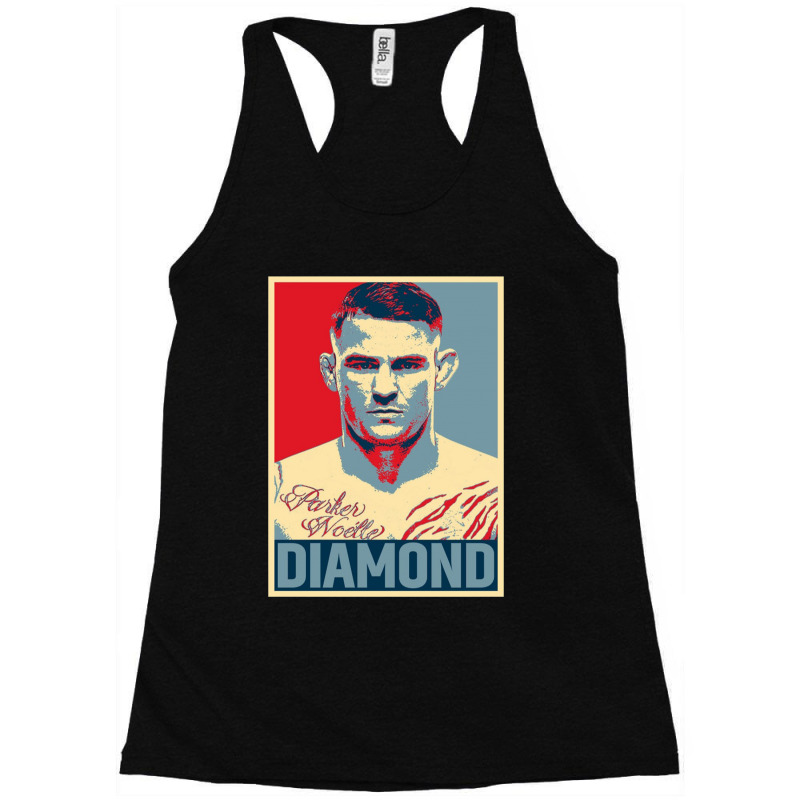 Dustin Poirier Diamond Racerback Tank by Azura Store | Artistshot